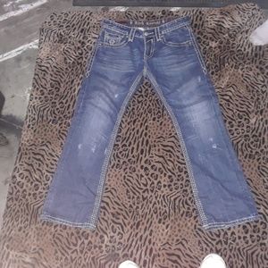 Mens size 32x32 Rock Revival jeans